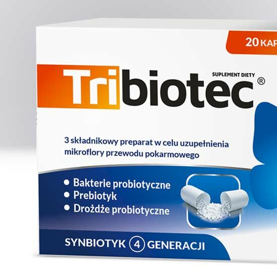 Projekt suplementu diety TRIBIOTEC